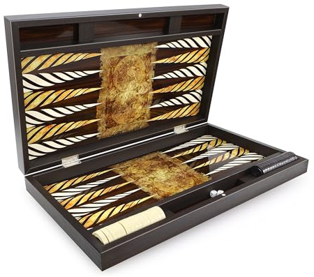 Trendy Backgammon Antique Map/Antique World Backgammon Tavla XXL