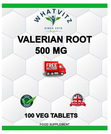 VALERAIN Root 500MG 100 Veg Capsules