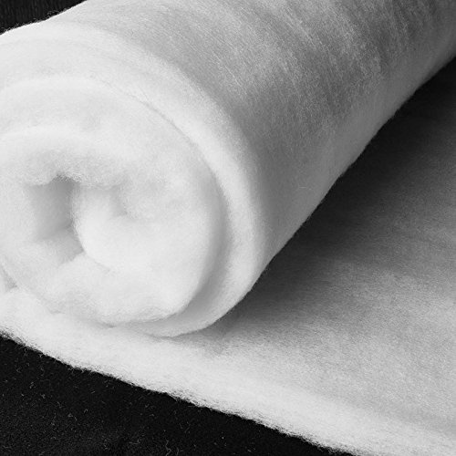 Watt/volymfleece – 300 gr/m² – flamhämmande BS 5852, T2–210 cm överbredd – tyg metervara – 100% polyester