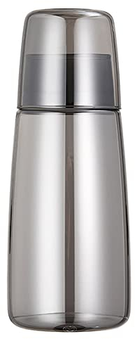 Ensemble de carafes à eau de chevet avec gobelet, carafe de chevet et verre pour table de nuit, chambre d'amis, chambre à coucher, carafe d'eau pour boisson froide, distributeur de bain de bouche pour