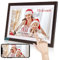 BYYBUO 32GB 15.6 inch WiFi Digital Picture Frame 1920x1080 FHD Large Smart Digital Photo Frame IPS Touch Screen Auto-Rotate Wall Mountable Share Photos/Videos Instantly via APP