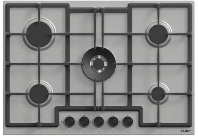 Samet piano cottura Mercurio 75 inox