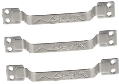 Homoyoyo 3 Piezas Mango De Tabla De Cortar Silla De Inodoro Con Inodoro Ajuste De La Ventana Repuestos Para Tablas De Cortar Tiradores De Cajones Puerta Del Armario Antiguo Acero Inoxidable