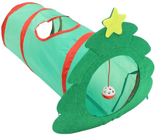 BUGUUYO Haustiertunnel Tunnelspielzeug Kätzchenspielzeug Für Den Innenbereich Hundetunnel Haustiertunnel Katzenspielzeug Für Den Innenbereich