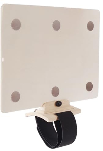 Supporto da braccio regolabile per spartiti, portatile, con clip, per prove e prove
