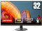 Lenovo D32-40 - Monitor 31.5 FHD (VA, Tasa de Refresco 60 Hz, Tiempo de Respuesta 4ms, HDMI 1.4 + DP 1.2, Cable HDMI, Montaje VESA de 100 mm) Ajuste de inclinación - Negro