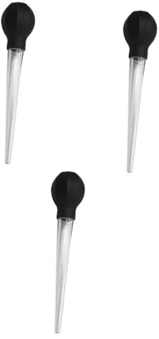 BESPORTBLE 3pcs Cooking Oil Dispenser Turkey Baster BBQ Accessories Meat Injector for Flavor Enhancement