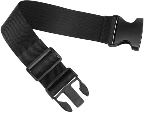 Healvian Extenseur De Ceinture Sac Banane Sangle Rallonge RéGlable en PolypropylèNe avec Facile À Connecter pour Voyage Et Usage Quotidien