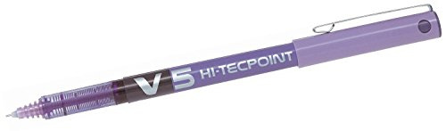 Pilot 100101208 - V5 Violet Hi Tec Liquid Rollerball 0.5mm PK12