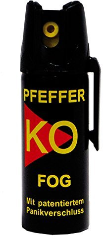 BALLISTOL Pfefferspray KO-Fog (40 ml) MIT PATENTIERTEM PANIKVERSCHLUSS - HOCH EFFEKTIV