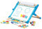 Melissa & Doug Double-Sided Magnetic Tabletop Art Easel - Dry-Erase Board and Chalkboard