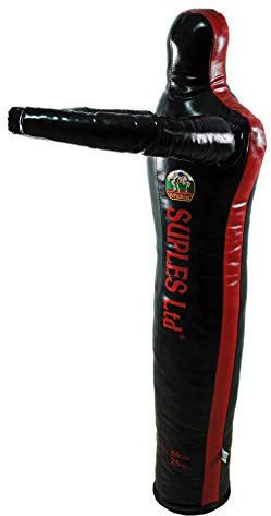 Suples Dummy *Power (Stump) Vinyl (XS, 30-35lbs, 52 in) (Wrestling, Grappling, MMA, jiu Jitsu, Judo, BJJ, Throws)