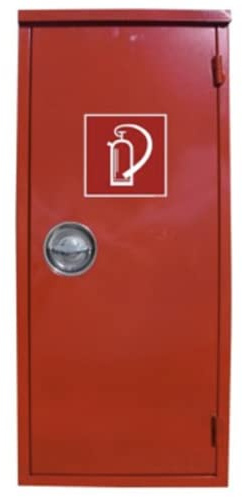 Stahlblechschutzschrank Schutzkasten für 6-12kg Feuerlöscher, rot