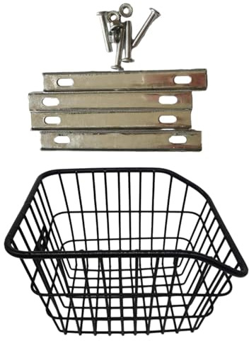 F Fityle Cestino per Bici Posteriore Cestino per Portapacchi per Bici Cestino per Portapacchi per Bicicletta Universale di Grande capacità per Bici da Strada