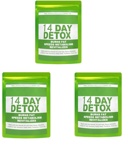 3 Stück 14 Tage Tee Zum Abnehmen, Gewichtsverlust, Detox Tee Zum Entwässerung, Fatburner, Gesundheitszubehör, Gewichtsverlust Dünnes Getränk Für Dickdarmverdauung, Abbau Bauchfett, 3g*42 Beutel