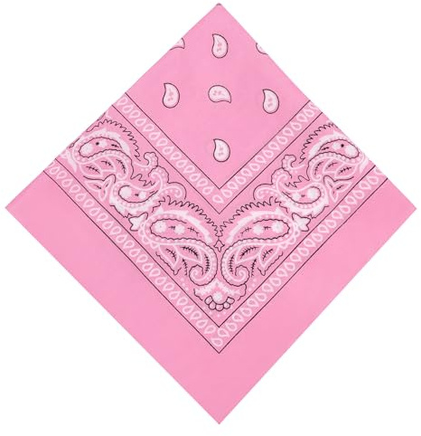 Aomig Bandana-huvudsjal för män och kvinnor, snygga cowboypannband Näsduk, multifunktionshårhalsduk Paisleytryck unisex-huvudinpackningar, ansiktstäckande haklappar för ansiktet för motorcykling