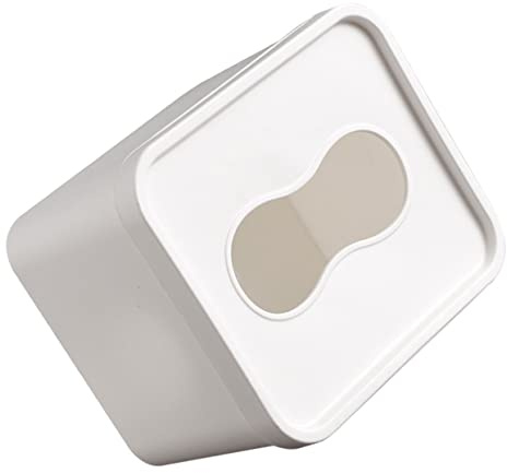 Garneck Wall Storage Box Wall-Mounted Case Filter Mesh Case for Kitchen No Punching Container for Gloves Box and Rubbish Bags Storage Holder