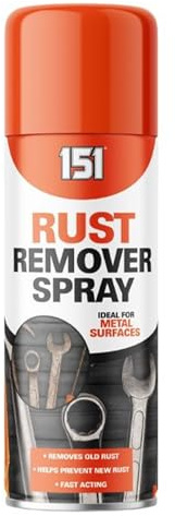 SDMAX Rust Remover Spray, Fast Acting, Long-Lasting Protection, Effortlessly Dissolve And Eliminate Rust, Corrosion, Ideal For Automotive, Home, And Garden Use, 400ml (1PCS)