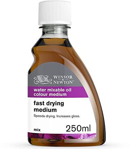 Winsor & Newton 3039720 Artisan Öl - Malmittel für wassermischbare Ölfarben - Schnelltrocknendes Medium, 250ml Flasche