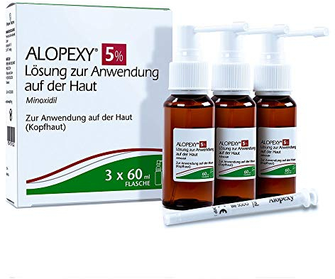 ALOPEXY 5% Minoxidil-Lösung zur Anwendung auf der Haut,180ml