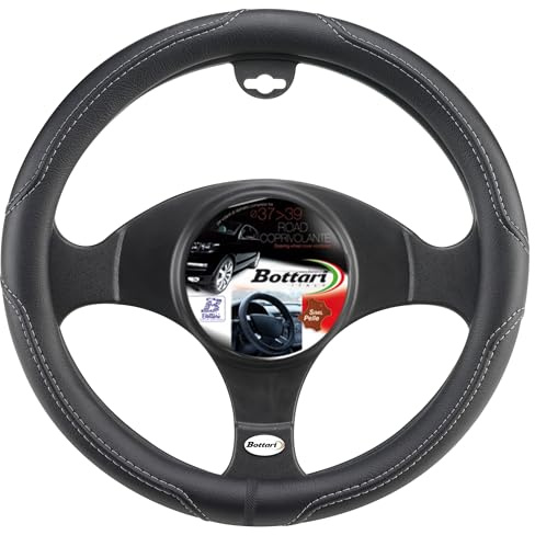 Bottari Coprivolante Auto, Coprivolante Road Diametro 39-41 cm, Coprivolante Bottari, Grigio