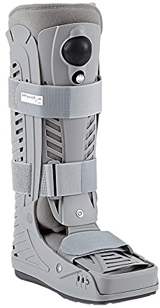 PhysioRoom Elite Air Fracture Walker - Support, Brace, Adjustable, Hygienic Alternative, Compression, Custom Fit, Stability, Comfortable, Soft-Foam, Breathable, Fabric Lining - Walker Boot Medium