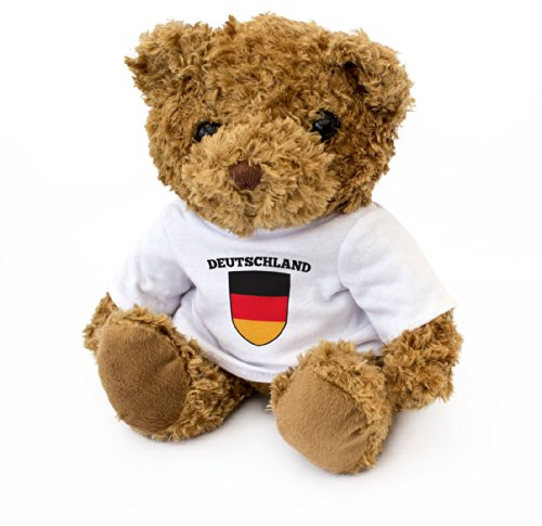 NEW - German Flag Teddy Bear - Cute And Cuddly - Germany Fan Gift Present Deutschland
