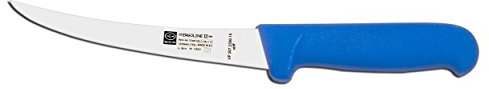 SICO Ausbeinmesser gebogen flexibel Farbe Blau, Größe 13 cm