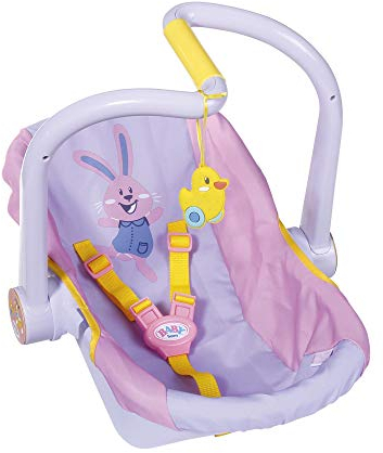 BABY born Komfort-Sitz für 43cm Puppe - Mit Gurt - Leicht für Kleine Hände, Kreatives Spiel fördert Empathie & Soziale Fähigkeiten, für Kleinkinder ab 3 Jahren