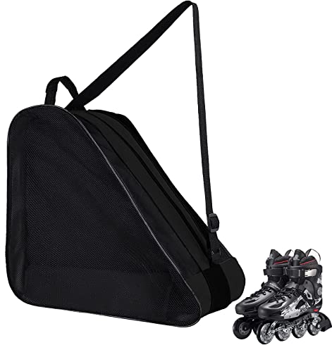 GLAITC Inliner Tasche mit Verstellbar Trageriemen Schlittschuhtasche für Kinder und Erwachsene