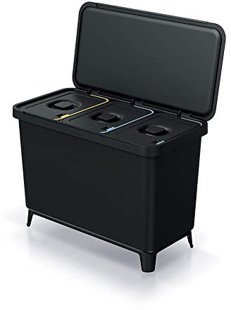 Sistema de clasificación de reciclaje 3 x 10 Litros KEDEN