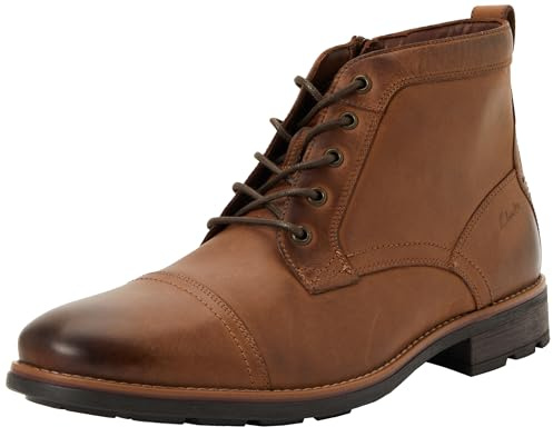 Clarks Emmet Zip, Botas Estilo Chelsea Hombre