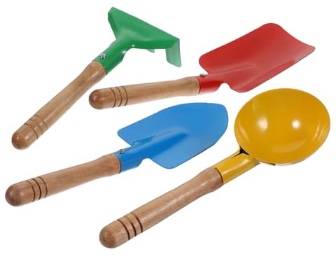 UPKOCH 1 Satz Strandschaufel-Spielzeugset gartenwerkzeug gartengeräte Strand spielzeuge Gartenarbeit Werkzeug kleine Gartengeräte -Mini-Rechen Gartenhand Metall