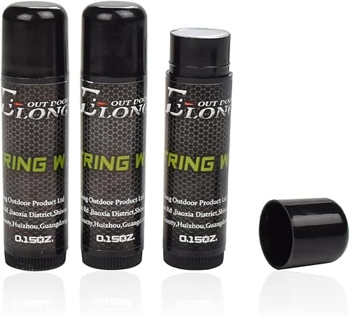 3 Pieces Bow String Wax Strings Protective Rail Lube Archery Recurve Compound Bow Outdoor