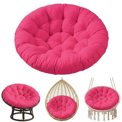 Papasan Cushion Circle Ersättningssittunderlägg för Rottingmöbler | Vattenavvisande, kraftig ramskyddskudde, perfekt för solrumsoaser och inomhusläshörnor