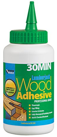 Everbuild 30MINPU7 LumberIrwin 30min Polyure Wood Adhesive Liquid 750g