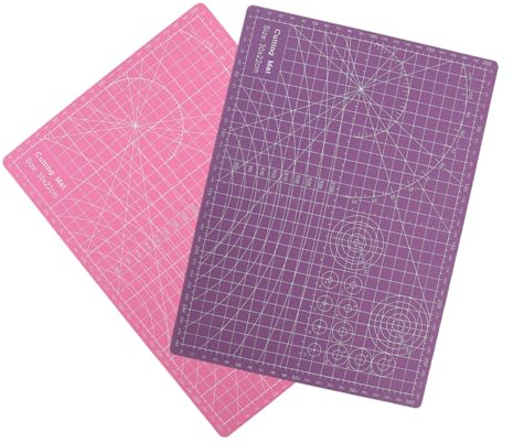 HOODANCOS 2pcs Cutting Mats for Sewing Professional Cutting Board for Quilting and Crafting Sewing Ruler