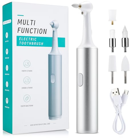 Polisseuse à dents électrique aste par USB, détartreur dentaire, brosse à dents, dissolvant de tartre et de plaque dentaire, nettoyant pour blanchiment des dents, 5 en 1