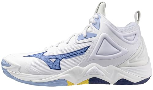 Mizuno Scarpe da pallavolo Unisex, Bianco, 46 EU