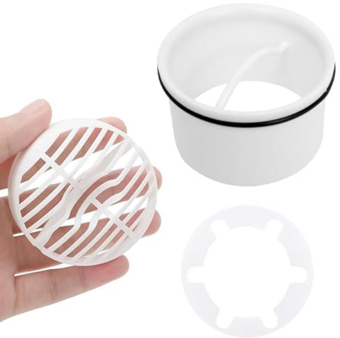 NHQZ Filtro per capelli, set di scarico per doccia, filtro per capelli, set per scarico doccia, compatibile con scarico