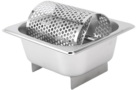 Fockety Rullo di Burro, 304 Ruota di Burro in Acciaio Inossidabile, Rullo di Spargitori di Burro di Grande capacità per Piastra, Ruota per Burro di Pane per Panino per Picnic Esterno