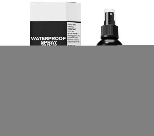 Spray impermeable para tejidos – Solución 120 ml resistencia al agua para sofá – Agente protector portátil para ropa, zapatos, muebles, tiendas de campaña y senderismo