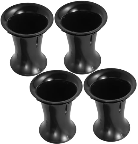 LIGIGWASH 4 pezzi Tubo Porta Altoparlante in Plastica Resistente per Subwoofer Bass Reflex Accessori per Riparazione Audio e Cabinet Altoparlanti