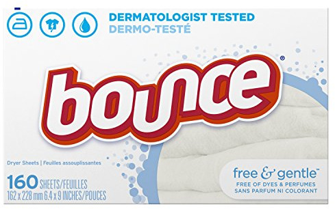 Bounce Free & Sensitive Unscented Dryer Sheets 160 ct