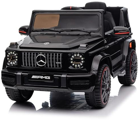 LEADZM Kinder Elektroauto Mercedes G63 AMG 12V Elektrische Elektroauto