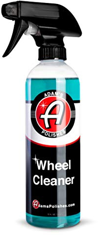 Adam's Polishes Wheel Cleaner 16oz - Tough Wheel Cleaning Spray for Car Wash Detailing | Rim Cleaner & Brake Dust Remover | Safe On Chrome Clear Coated & Plasti Dipped Wheels | Use w/Wheel Brush
