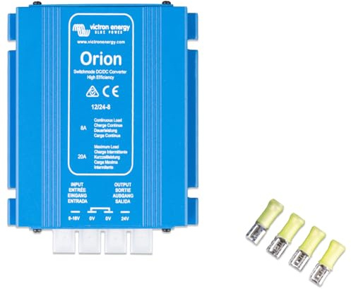 Victron Energy Orion IP20 12/24-Voltios 8 amperios Convertidor de CC a CC No Aislado, Alta Potencia