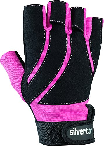 Silverton Damen Handschuhe Lady Pro, schwarz/pink, M