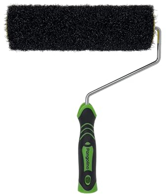Pangolino - Beschichtungsrolle für Spachtelmassen - Rollspachtel – 230 mm - Spezialrolle mit Griff für pastöse Spachtelmassen mit 17 mm Fasern