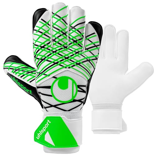 uhlsport Classic Soft Advanced Gants de Gardien de But de Football pour Enfants et Hommes, Gants de Gardien de But, Gants de Football avec Fixation au Poignet - matière Textile Respirante